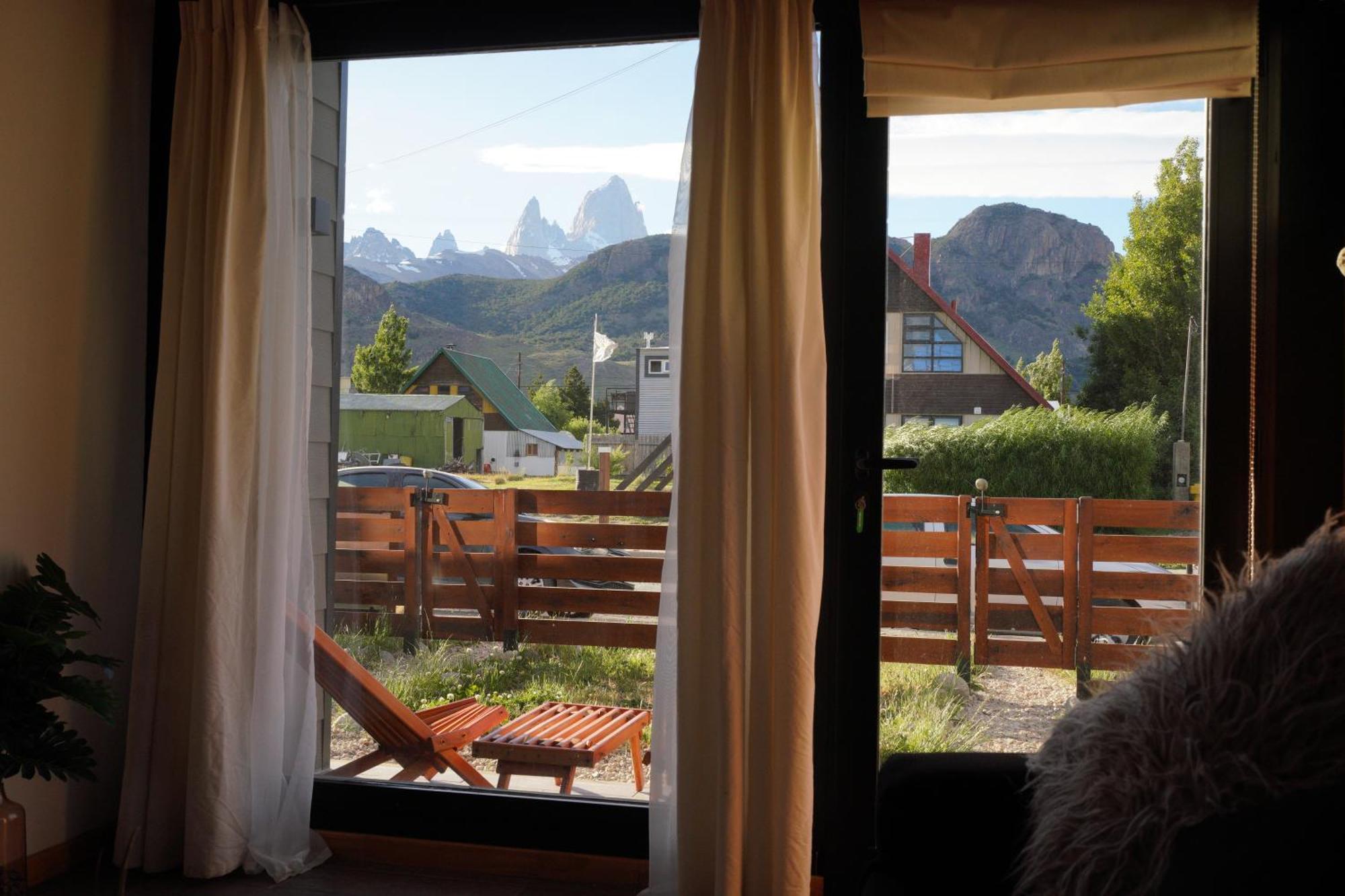 Gueer Aike Mejor Tiny House C/ Vista Al Fitz Roy Villa El Chalten Buitenkant foto