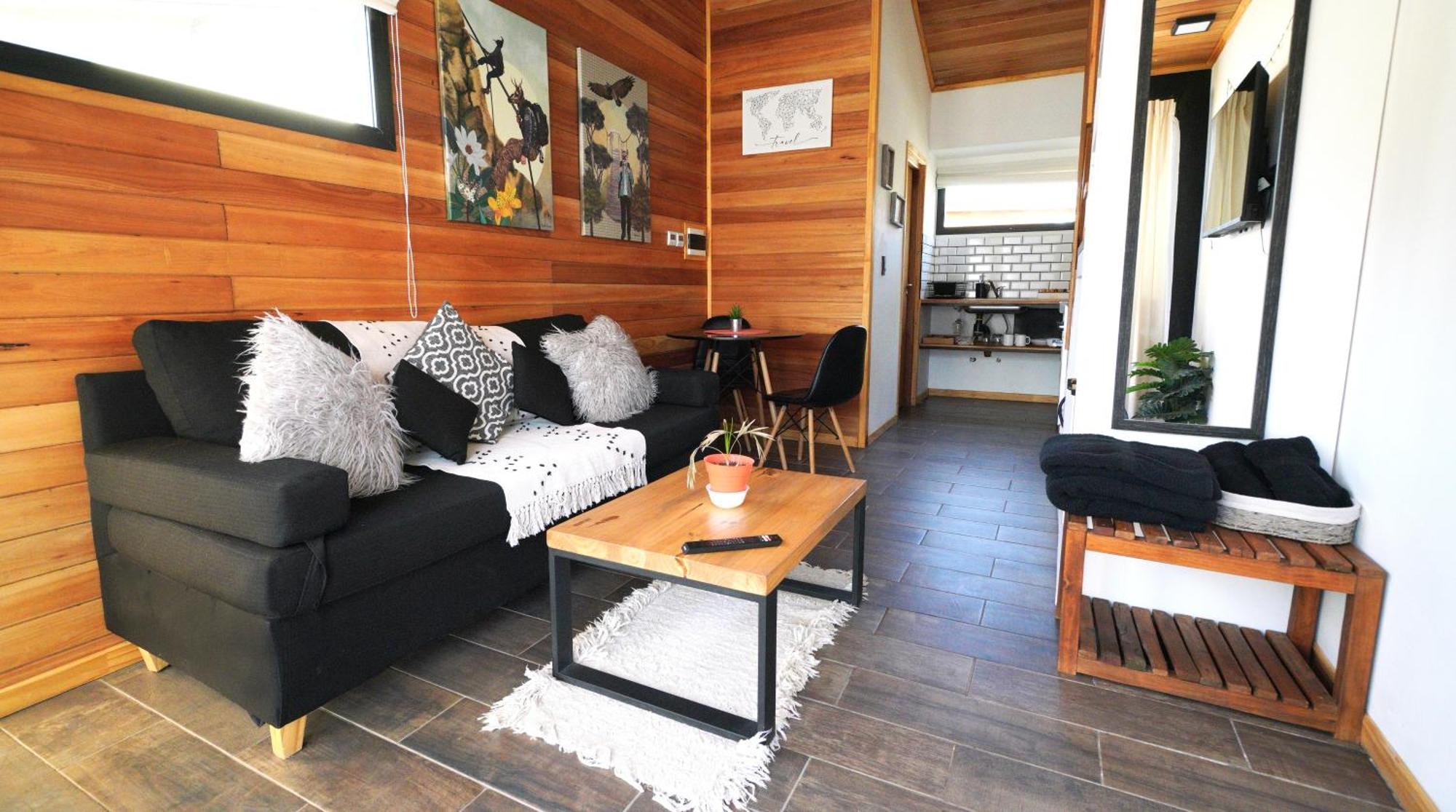 Gueer Aike Mejor Tiny House C/ Vista Al Fitz Roy Villa El Chalten Buitenkant foto
