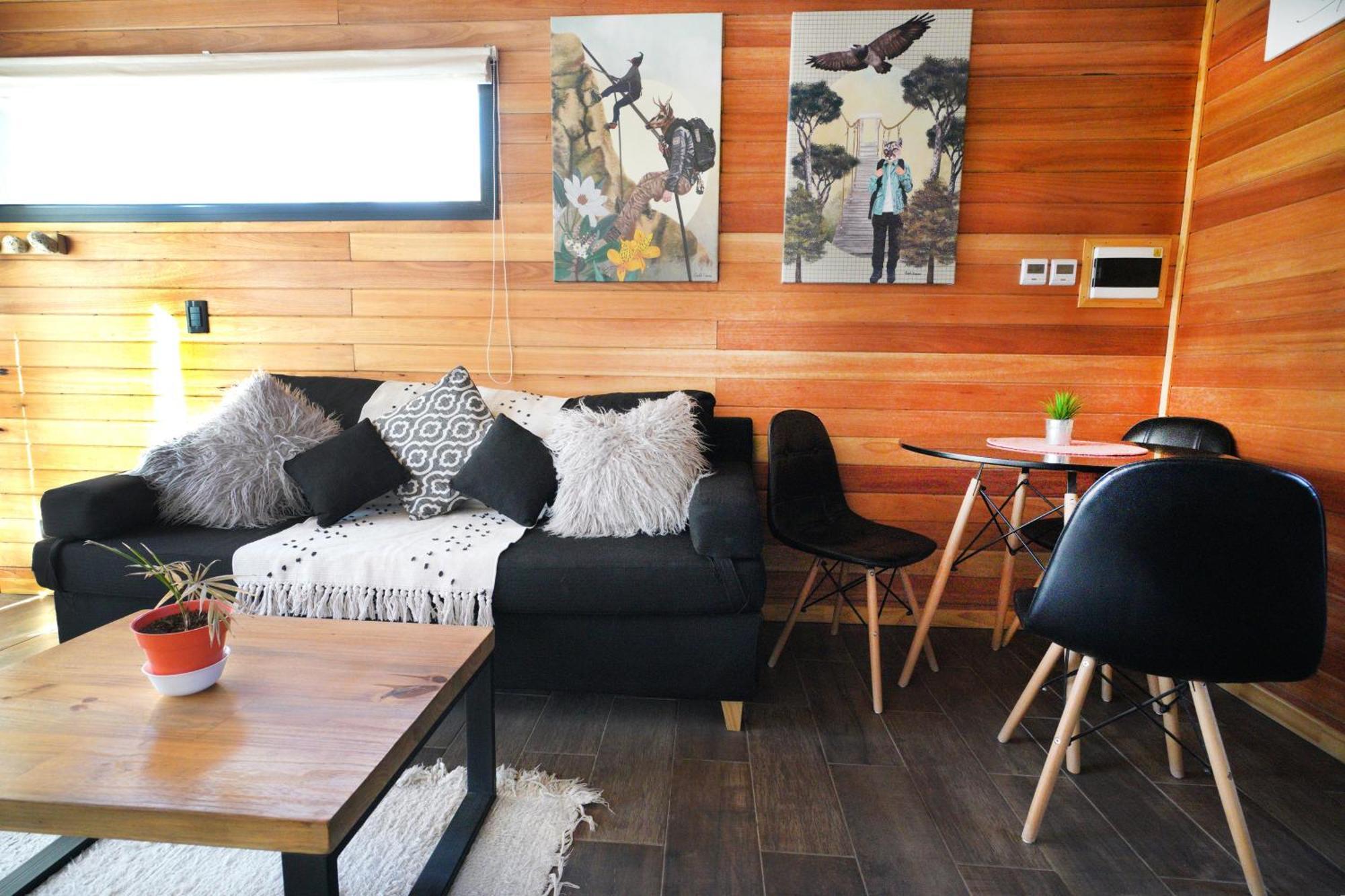 Gueer Aike Mejor Tiny House C/ Vista Al Fitz Roy Villa El Chalten Buitenkant foto